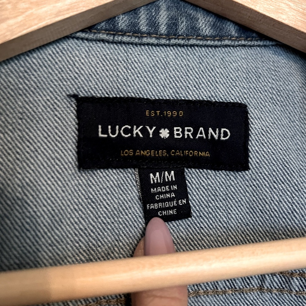 Lucky Brand ‘Tomboy Trucker’ Denim Jacket - Picture 5 of 6